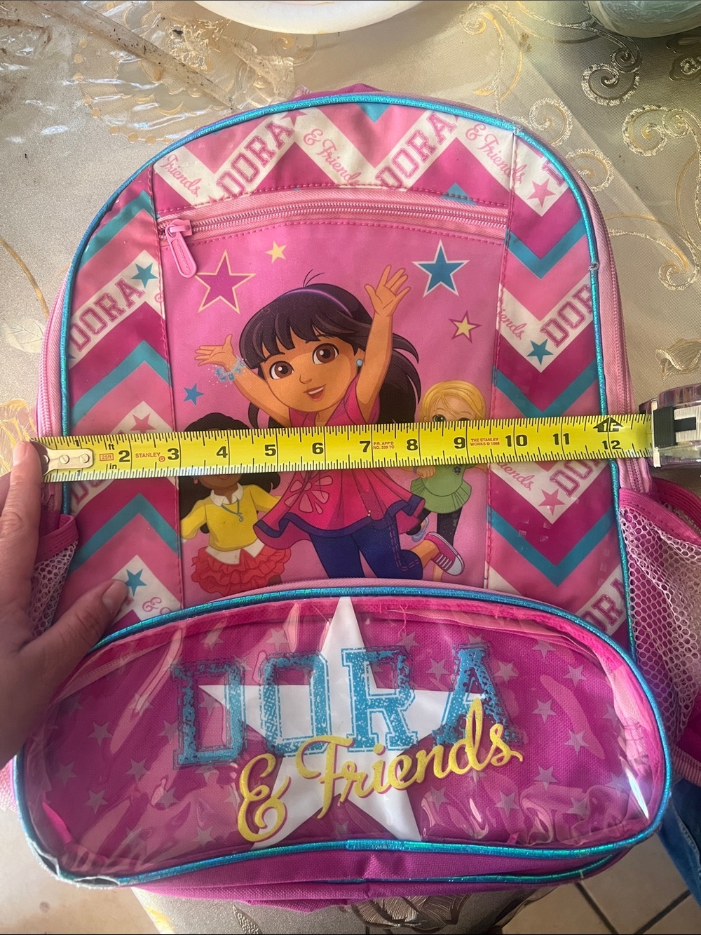 Nickelodeon Dora & Friends Pink Purple Kids Backpack - Picture 8 of 9